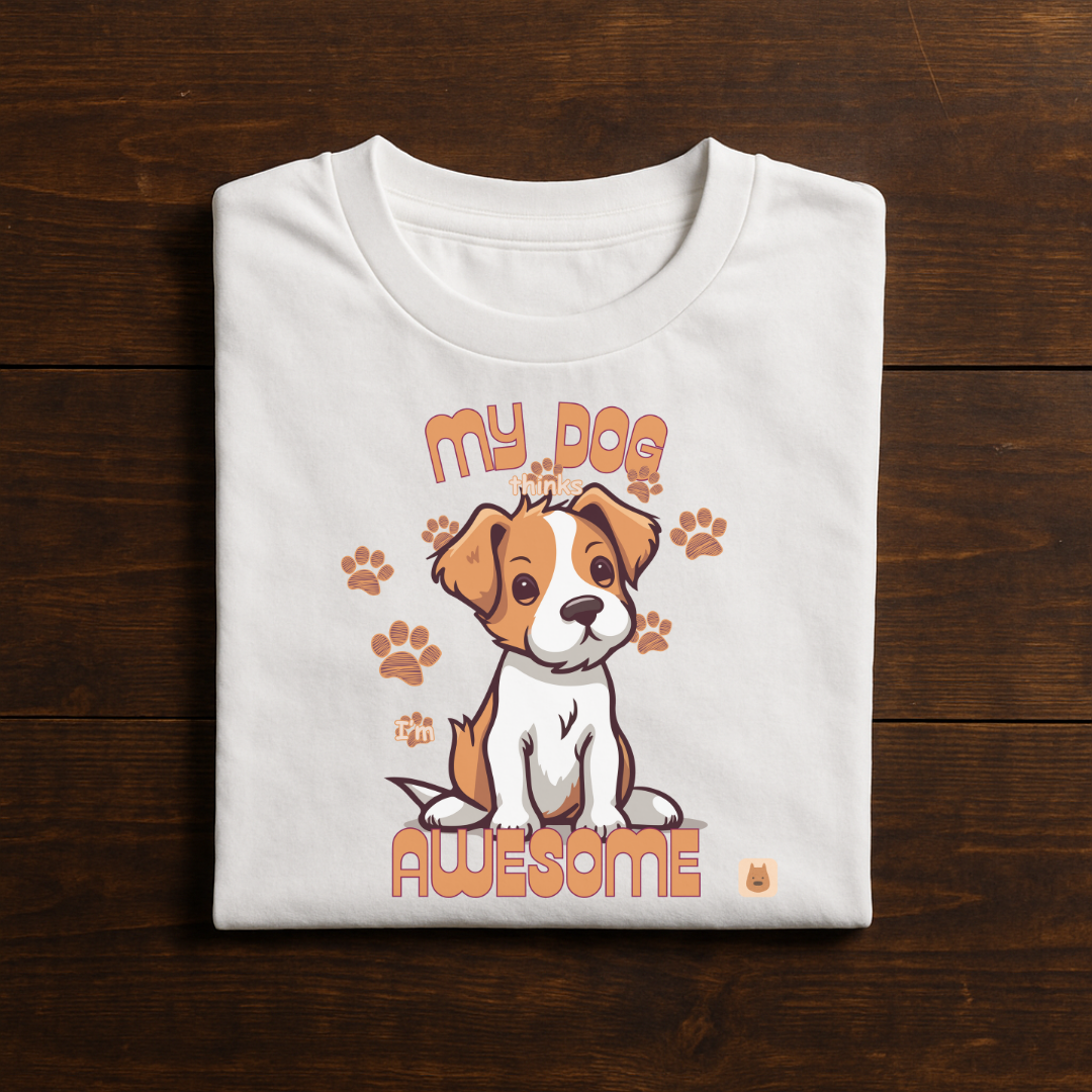 Dog Thinks Unisex T-Shirt
