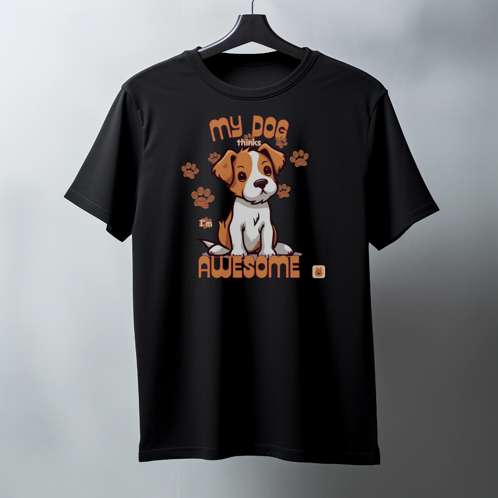 Dog Thinks Unisex T-Shirt