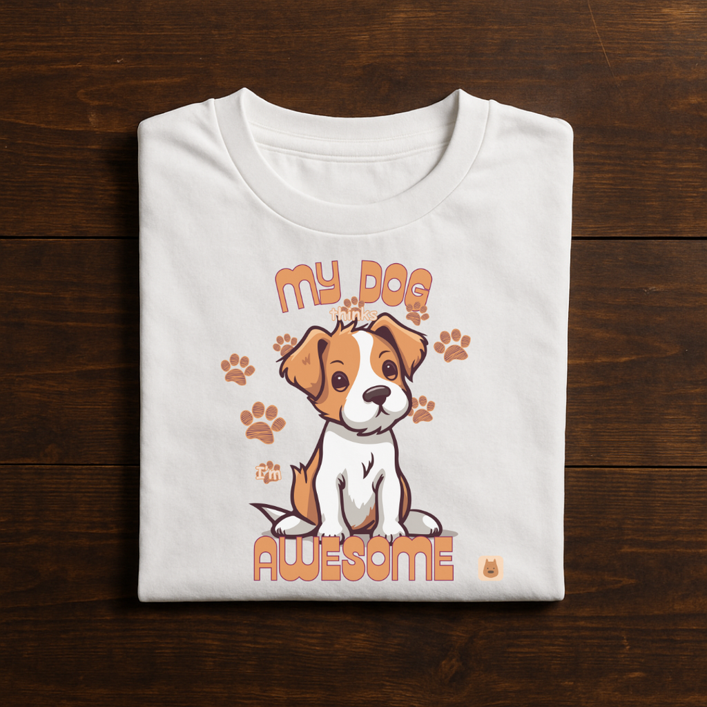 Dog Thinks Unisex T-Shirt