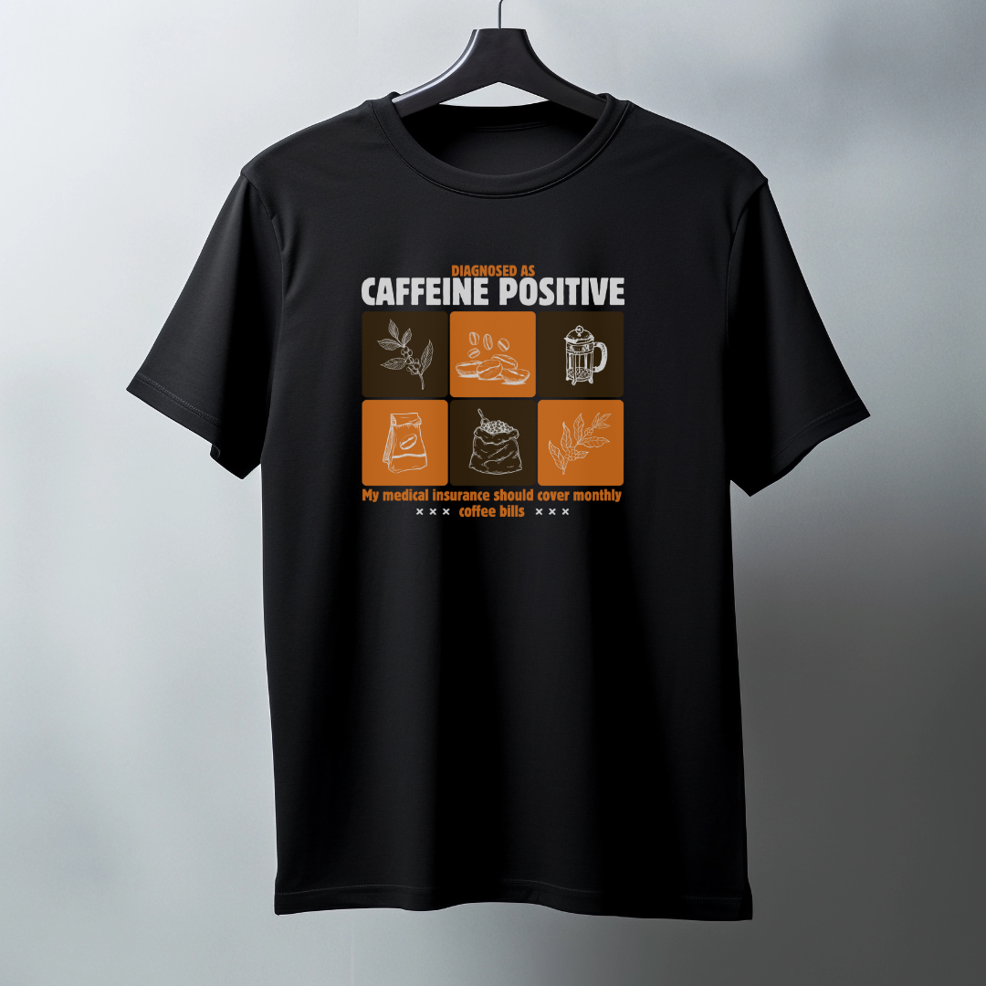 Caffeine Positive Unisex T-Shirt