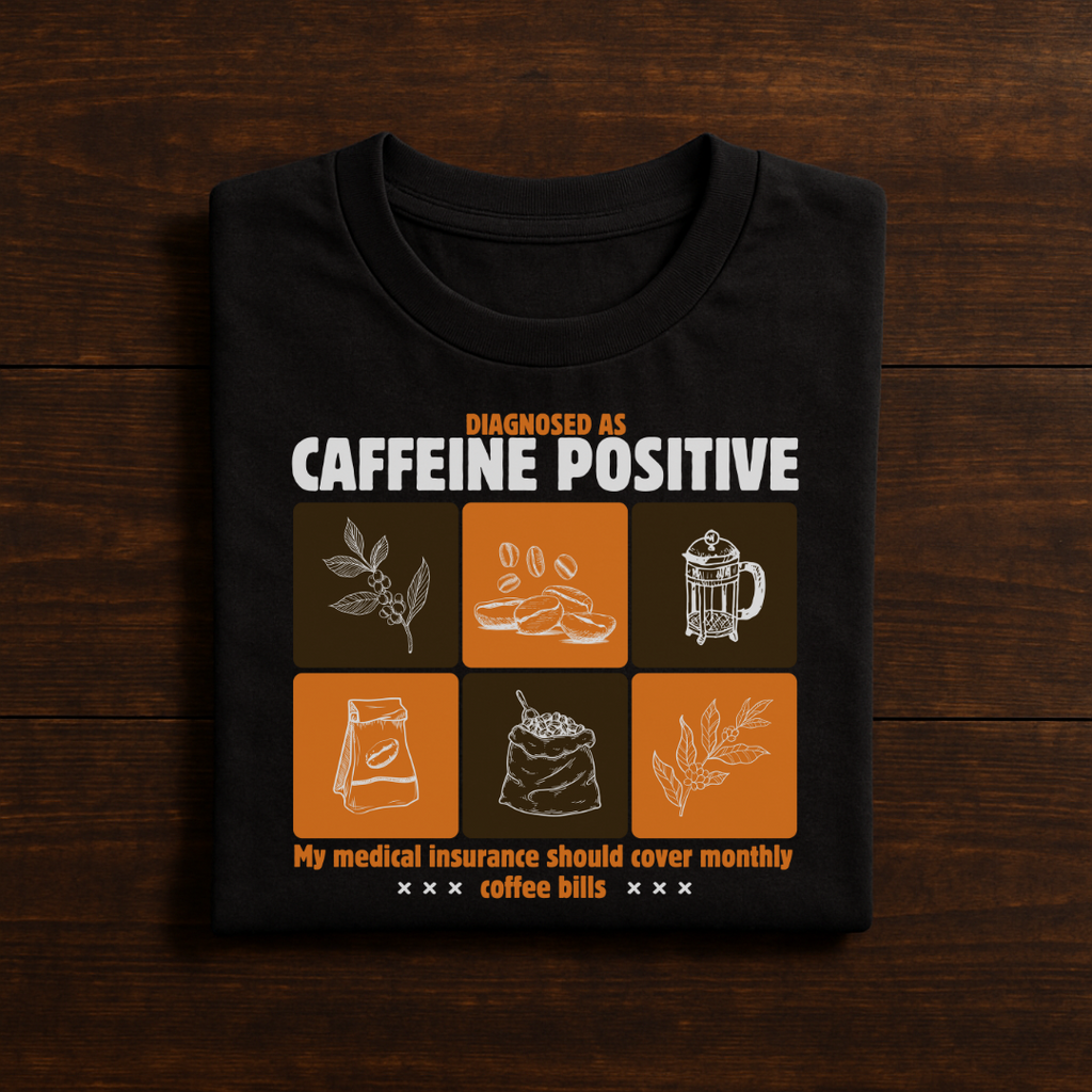 Caffeine Positive Unisex T-Shirt