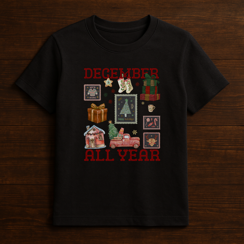 December All Year Christmas Unisex T-Shirt