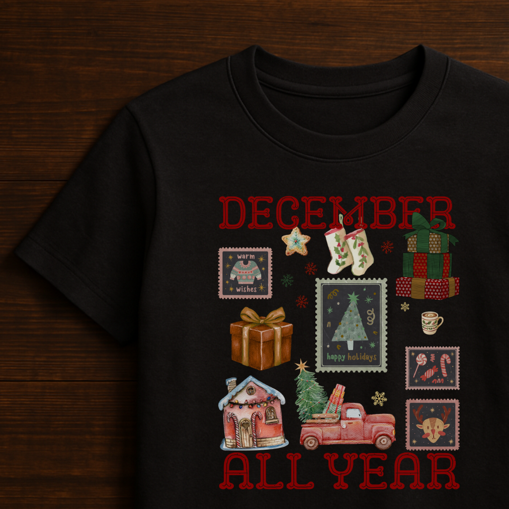 December All Year Christmas Unisex T-Shirt