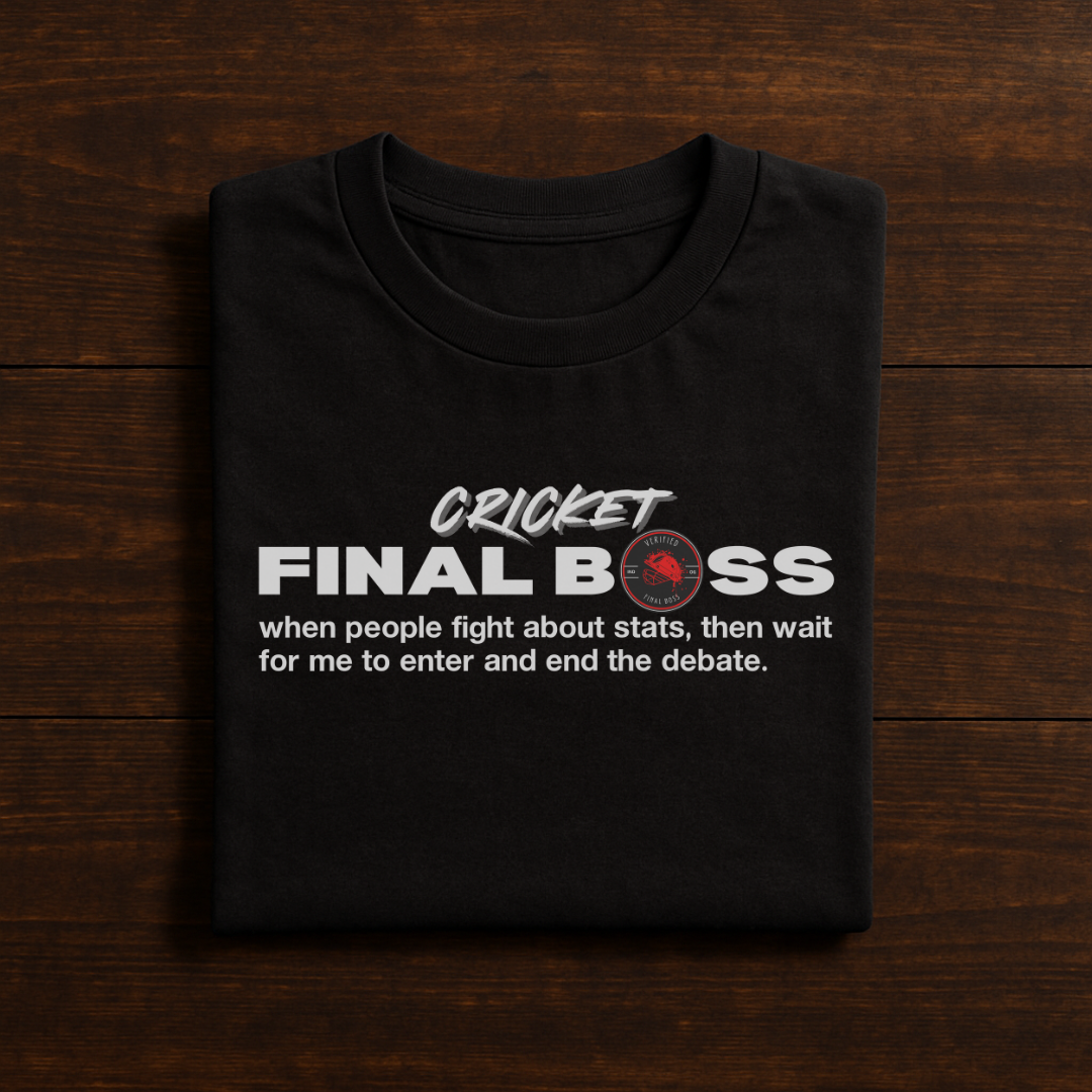 Cricket Final Boss Unisex T-Shirt