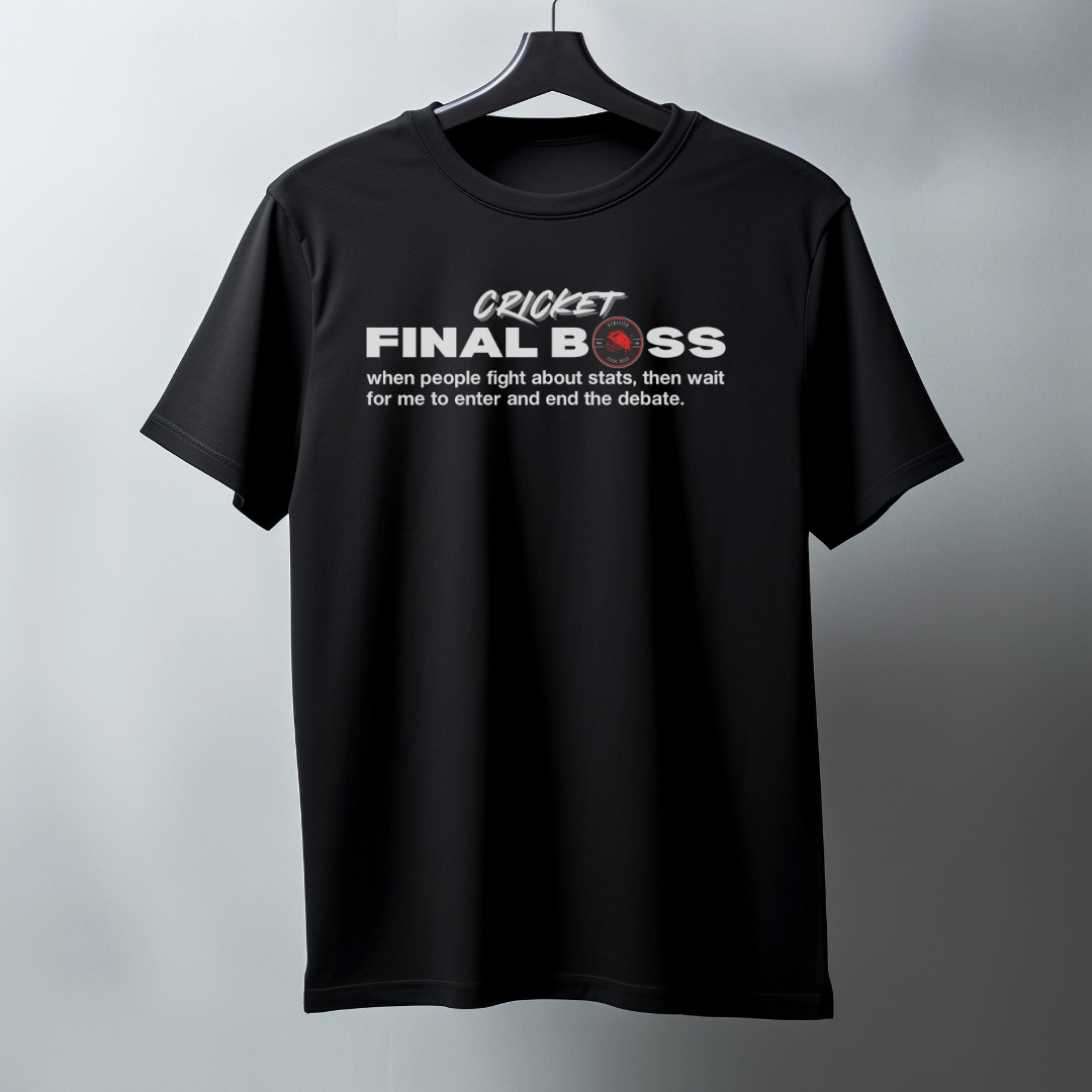Cricket Final Boss Unisex T-Shirt