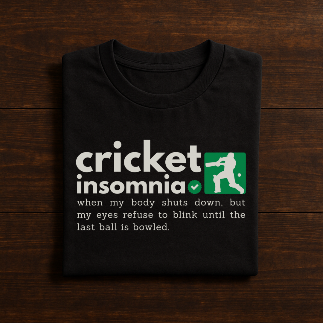 Cricket Insomnia Unisex T-Shirt