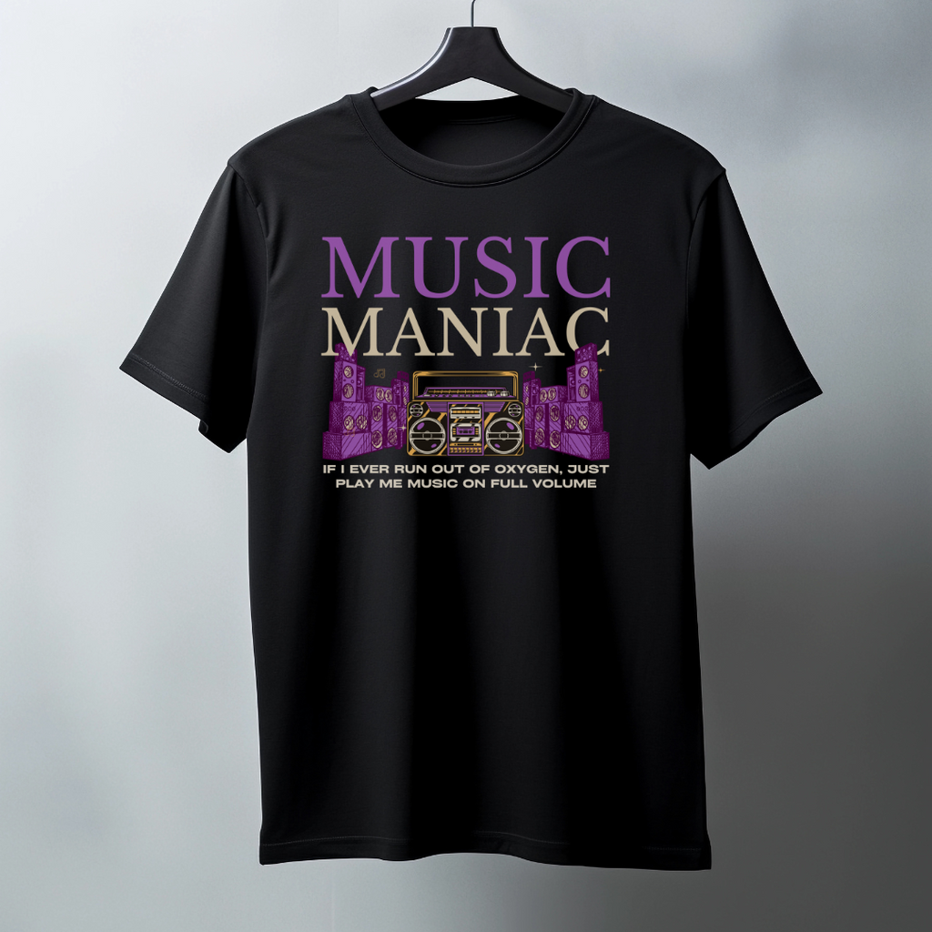 Music Maniac Unisex T-Shirt