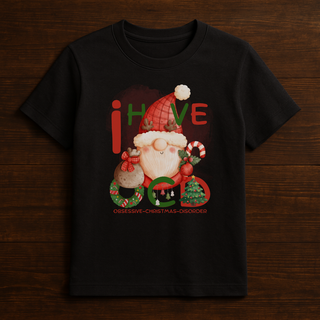 OCD Santa Unisex T-Shirt