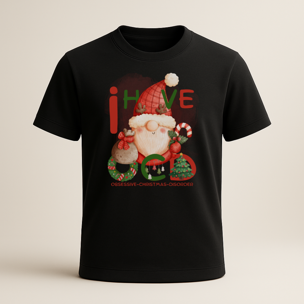 OCD Santa Unisex T-Shirt